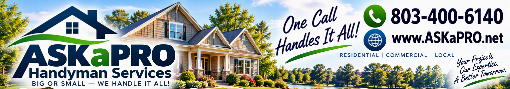 Welcome to ASKaPRO Handyman Services!